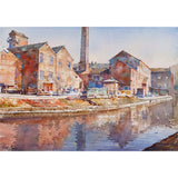 The Potteries and Canals Print Collection by Geoffrey Wynne RI A Prince's Pottery Print from Barewall Art Gallery