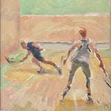 The Rally - Squash by Rob Pointon Original Art from Barewall Art Gallery
