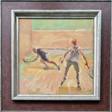 The Rally - Squash by Rob Pointon Original Art from Barewall Art Gallery