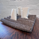 Three's A Crowd Platter 1 by Dave Harper Ceramics from Barewall Art Gallery