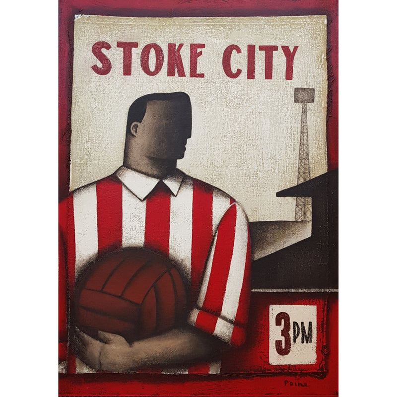 Pride of Stoke City original by Paine Proffitt