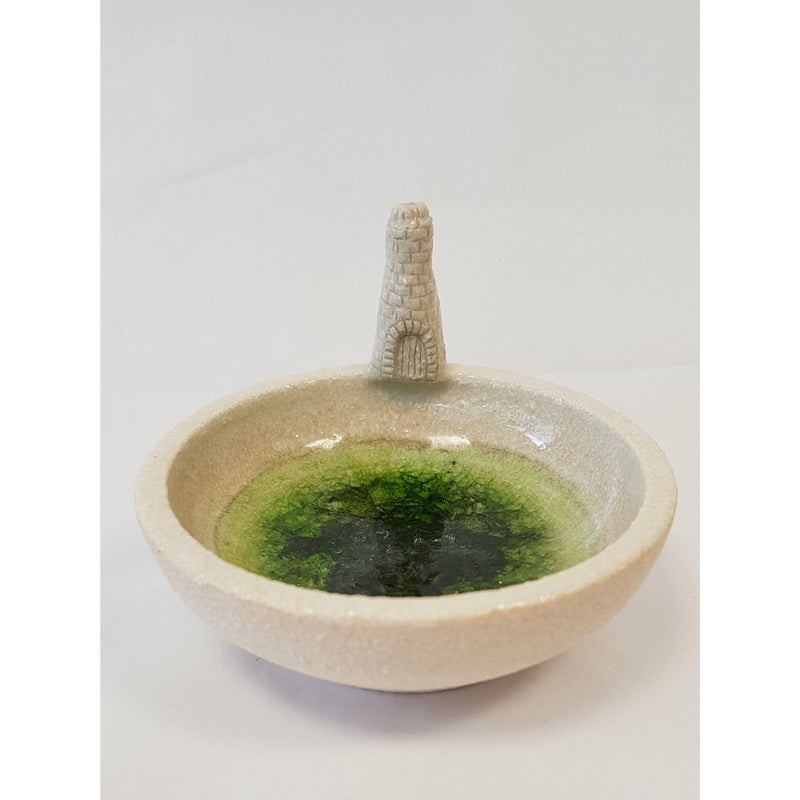 Ceramic and Glass Bottle Kiln Bowls 2021 by Shauna McCann