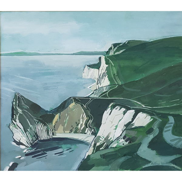 Dorset Coastline 1972 by Arthur Hackney