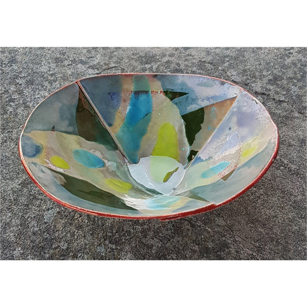JC2102 Abstract bowl by Jonathan Cox
