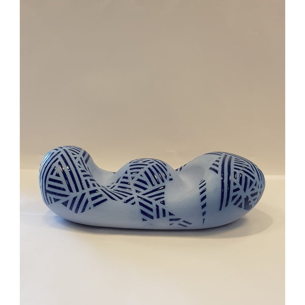 Jessie Roberts Ceramics Large Cobalt Blue Blob 2019 by Jessie Roberts