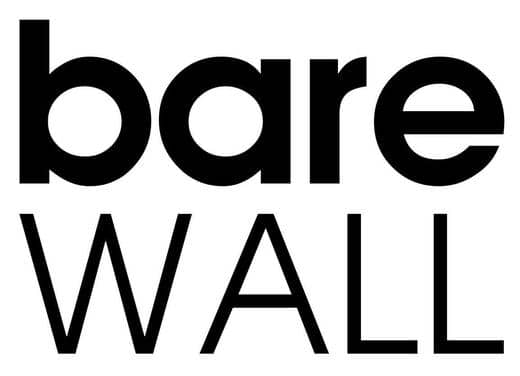 Barewall Art Gallery black and white logo