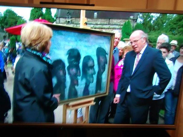 Antiques Roadshow appraise Arthur Berry painting on BBC 25/4/2016