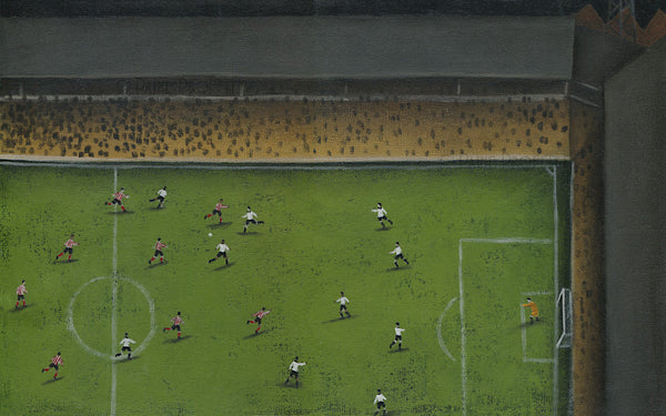 Up The Vale - Birds Eye View original art by Paine Proffitt