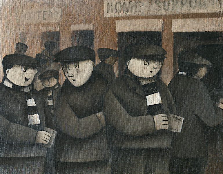 Up The Vale - Home Supporters Only original art by Paine Proffitt