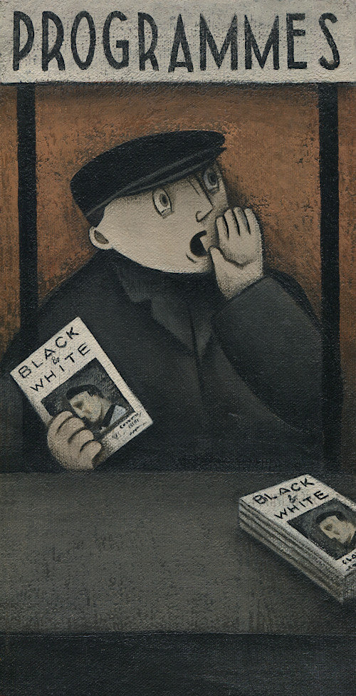 Up The Vale - Programmes original art by Paine Proffitt