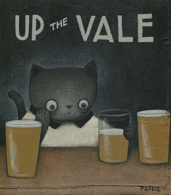 Up The Vale - Up the Vale Beers original art by Paine Proffitt