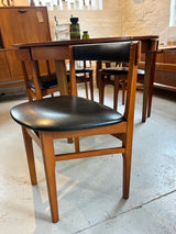 Vintage 1960s McIntosh Table and Chairs Set by Lost and Found Projects