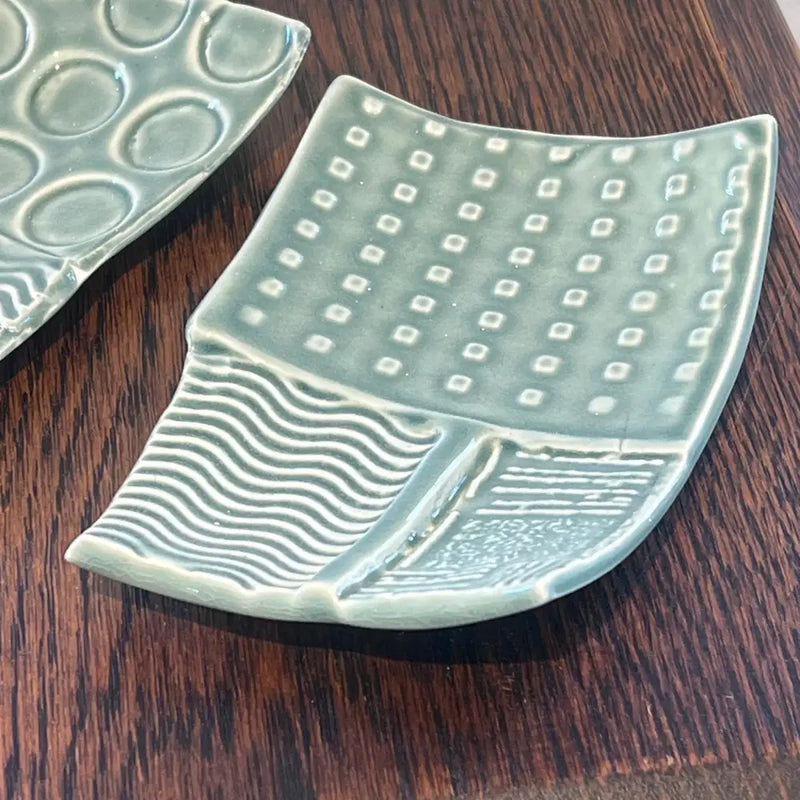 2 Piece half and half Platter by Dave Harper Ceramics from Barewall Art Gallery