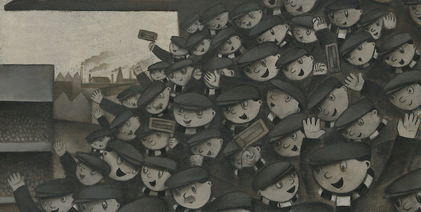 Up The Vale - Celebrations original art by Paine Proffitt