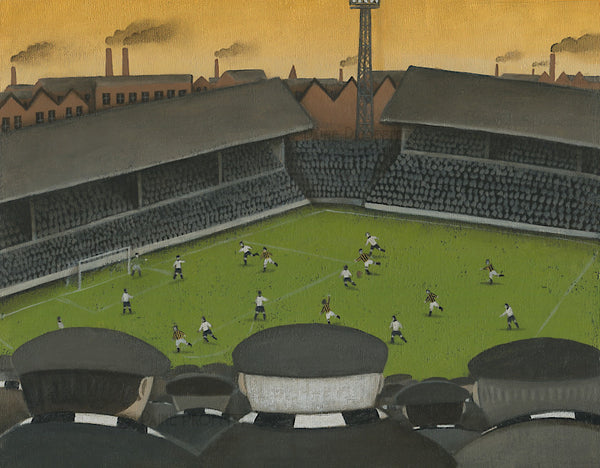 Up The Vale - Watching the Vale original art by Paine Proffitt