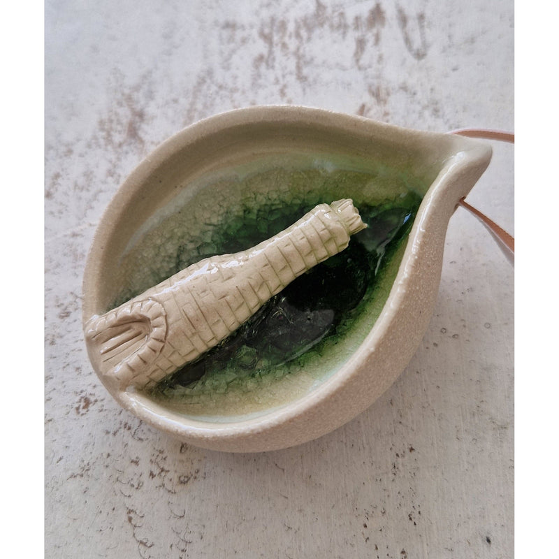 Ceramic and Glass Bottle Kiln Bowls  2023 by Shauna McCann