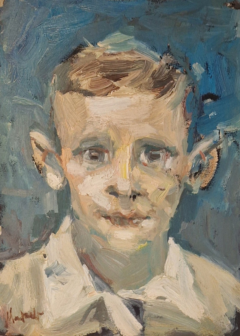 Porträtt av en pojke 2023 av Lucy Manfredi