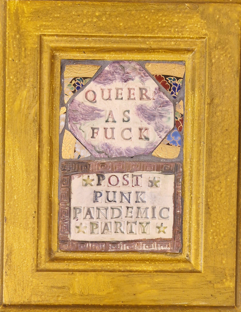 Queer as Fuck, Post Punk Pandemic Party 2023 by Philip Hardaker