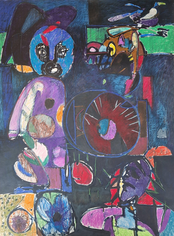 EN059P Untitled c1960s by Enos Lovatt