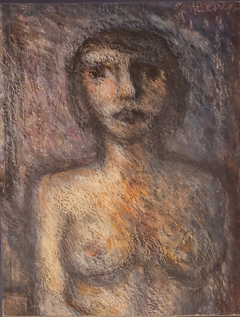 Girl (Nude) 1984 by Arthur Berry
