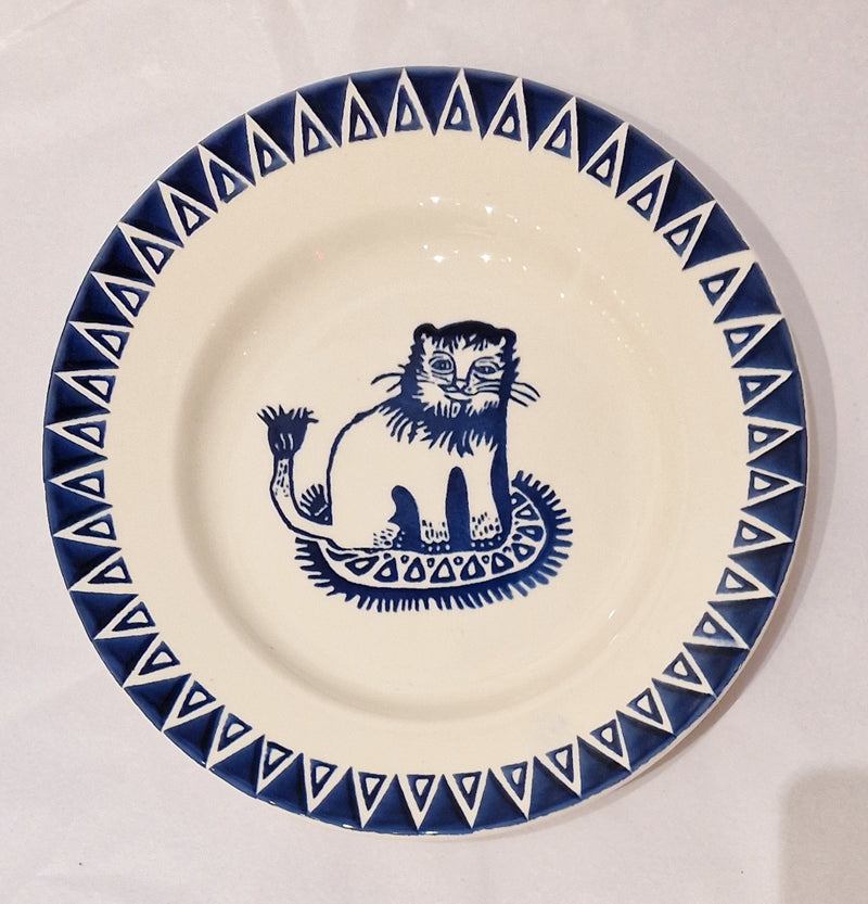 Mary Fedden Lion Plate by Emma Bridgwater