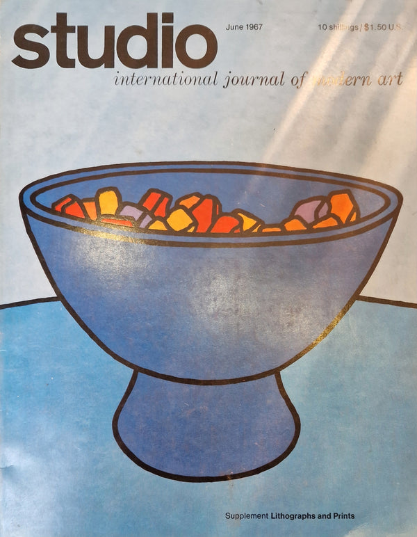 Studio - International Journal of Modern Art June 1967 Magazine - Supplement Lithographs and Prints