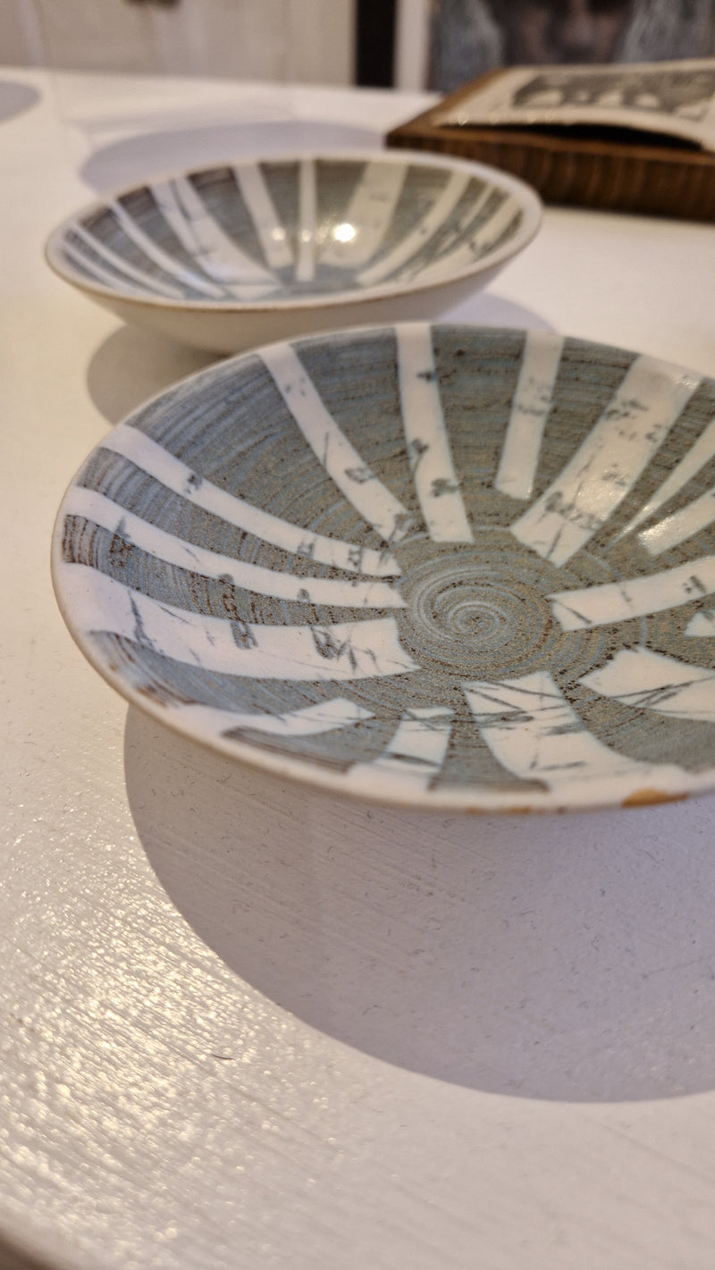Small Stoneware Dishes by Neil Tregear