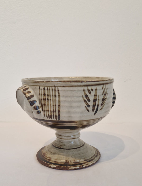 SP2512 Stemed bowl by Micheal Cardew