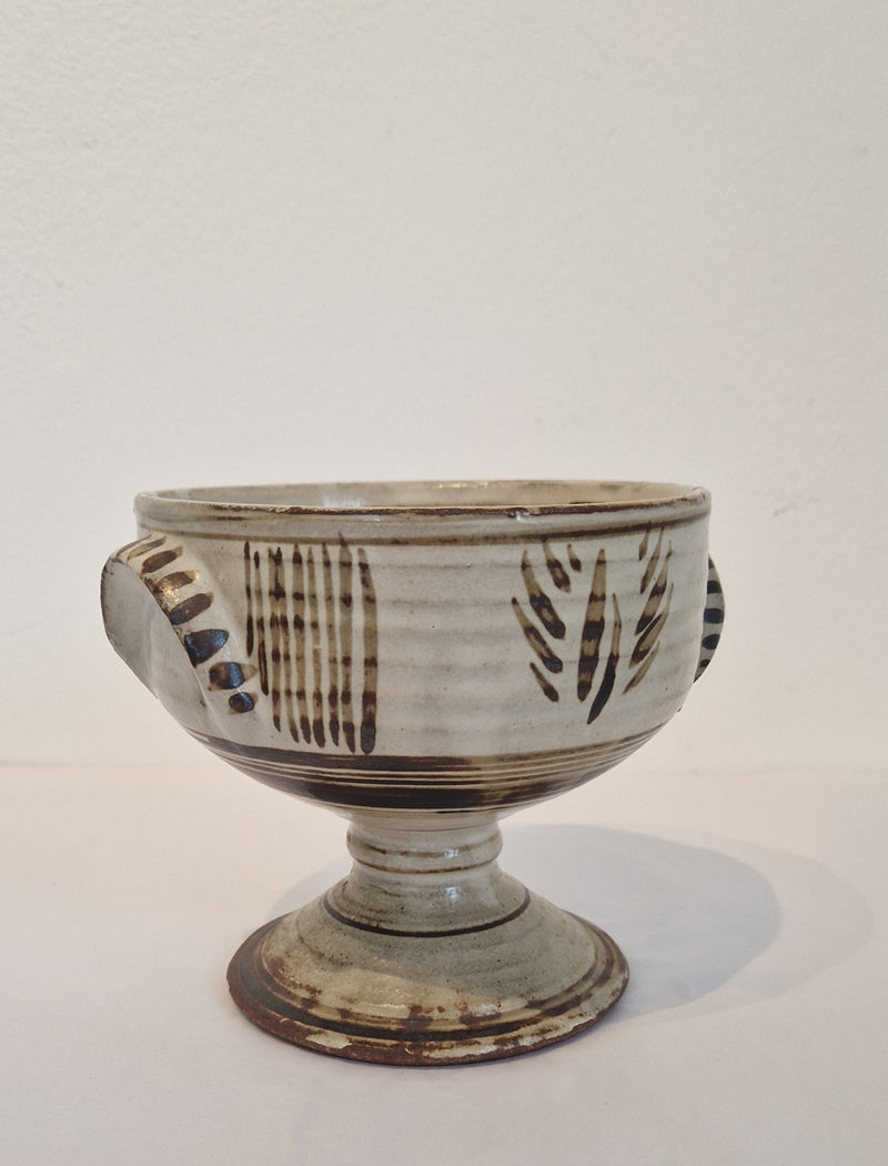 SP2512 Stemed bowl by Micheal Cardew