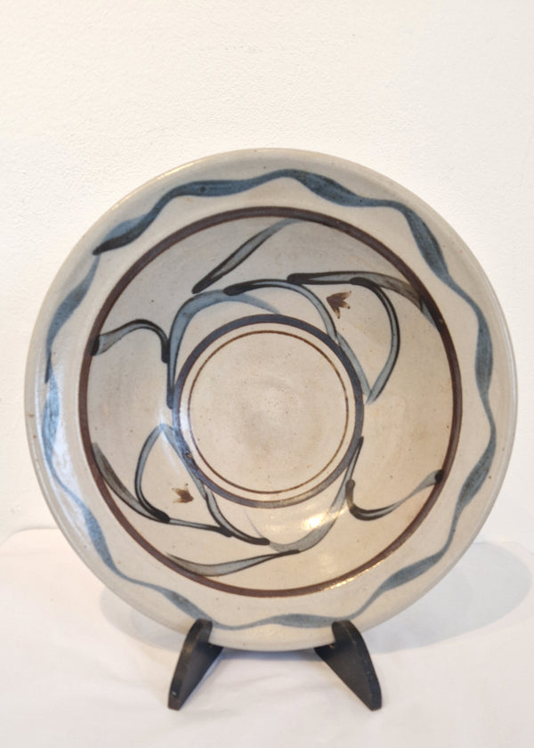 SP2511 Large Decorated Charger by Studio Potter