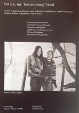 Forever Young poems by Kathleen Roberts Book from Barewall Art Gallery