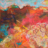 Bismuth & Phosphenes - Heatwave 2026 by Helen Boardman Original Art from Barewall Art Gallery