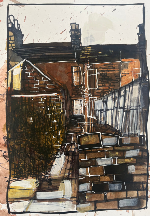 IPSTS047. Back Yard (Wide Open) 2025 by Ian Pearsall