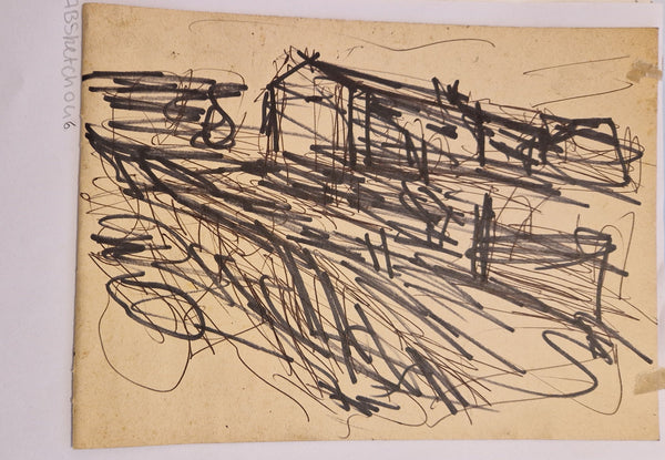 ABD046 Hill Farm drawing c1980s found Arthur Berry Archive