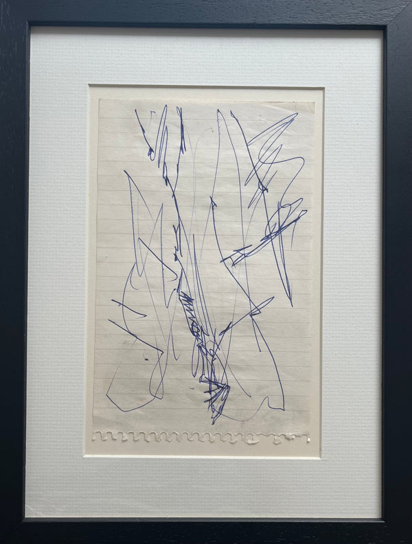 SOPD018 Vanishing Path Study No. 40 Original Drawing c1980s by Arthur Berry
