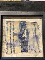 Alice in Wonderland inspired textilte art. Down the Rabbit-hole. By Lost and Found Projects