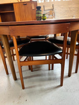 Vintage 1960s McIntosh Table and Chairs Set by Lost and Found Projects