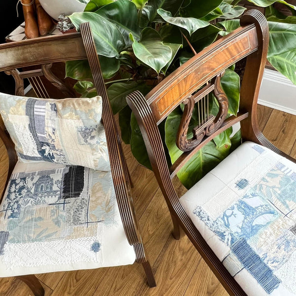 8 Dining Chairs Reworked Repaired Restored and Repurposed by Lost and Found Projects