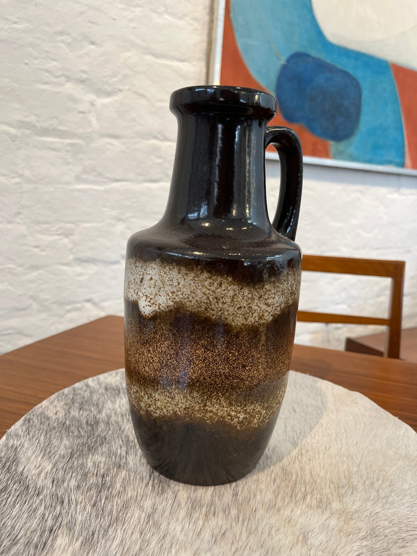 Mid Century West German Scheurich Waves Jug by Lost and Found Projects
