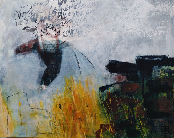 Bird Rising from A Noted Absence Series 2023 av Helen Boardman