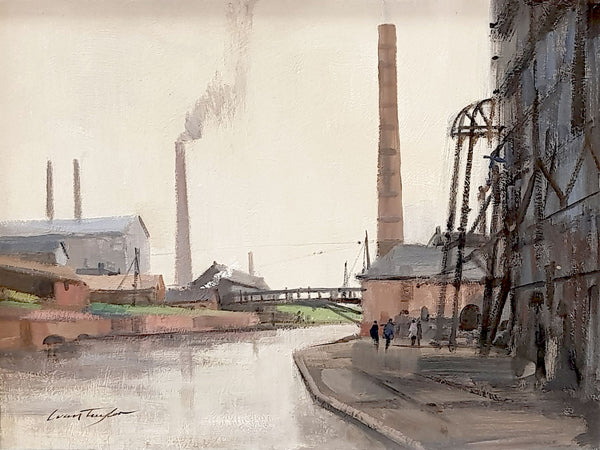 Shelton Bar Steelworks 1950s, 2010 by Ivan Taylor