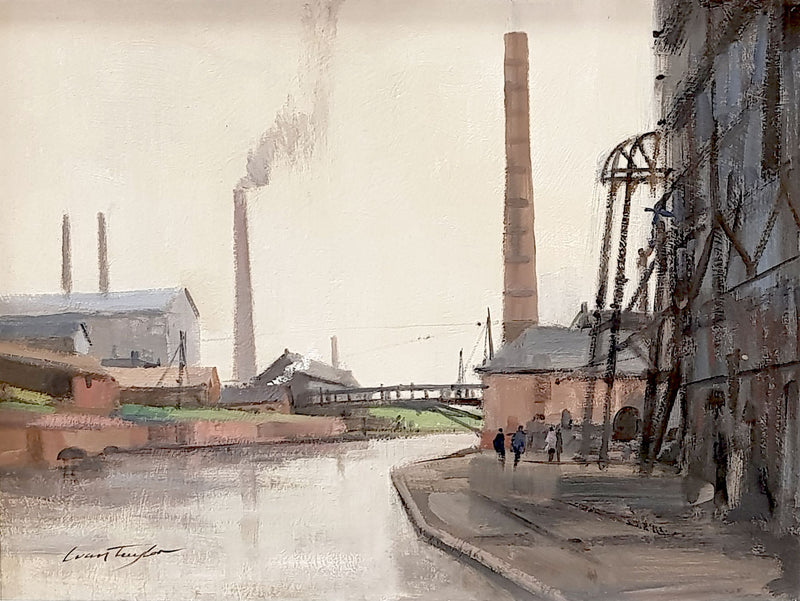 Shelton Bar Steelworks 1950s, 2010 by Ivan Taylor