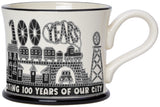 MP3 Stokieware Celebrating 100 Years of Our City Mug by Moorland Pottery Ceramics from Barewall Art Gallery