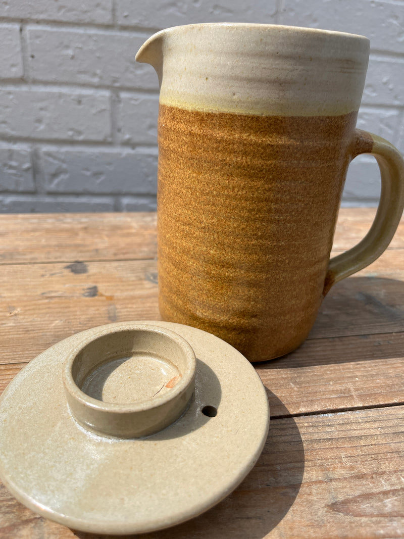 Vintage Mid Century Edmond Earthenware Jug. By Lost and Found Projects.