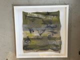 Textile Art Landscape. Felted and embellished by Lost and Found Projects JMRF2