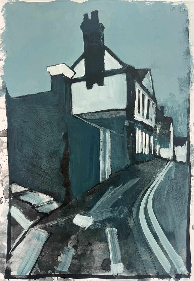 IPSTS046. Pavement (Dusk) 2025 by Ian Pearsall