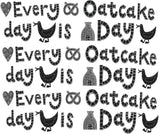 MP2 Stokieware Every Day is Oatcake Day Mug by Moorland Pottery Ceramics from Barewall Art Gallery