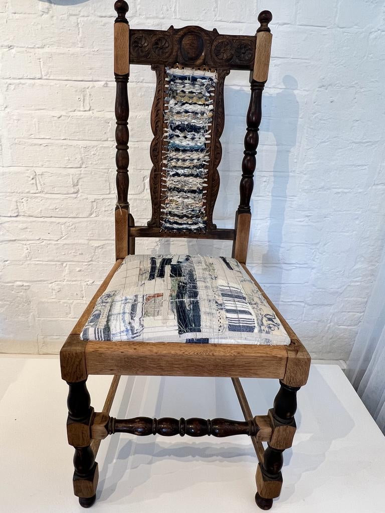 Rag Weave Utility Vintage Dining Chair från Lost and Found Projects