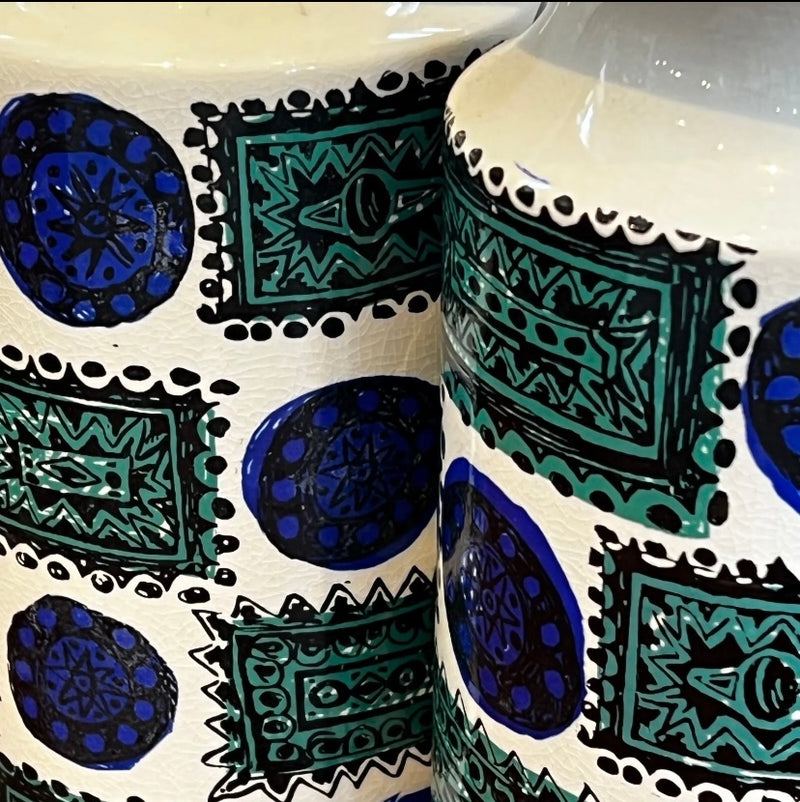 Vintage Mid Century Portmeirion "Talisman" Storage Jars By Susan Williams Ellis by Lost and Found Projects