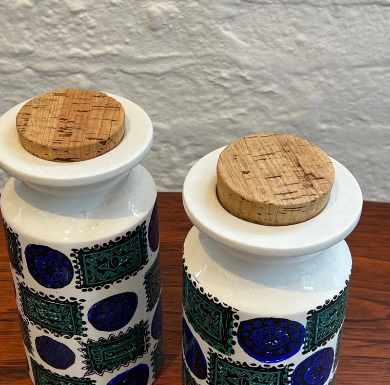 Vintage Mid Century Portmeirion "Talisman" Storage Jars By Susan Williams Ellis by Lost and Found Projects